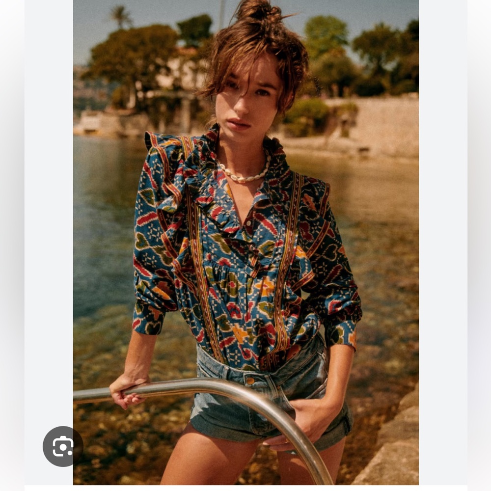 Sezane Anita Blouse